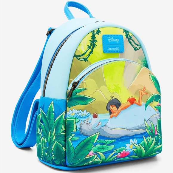 Loungefly Disney The Jungle Book Duo River Mini Backpack main image 4